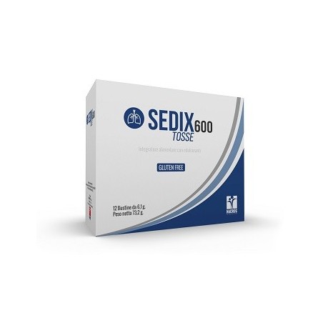 Sedix 600 tosse 12 bustine