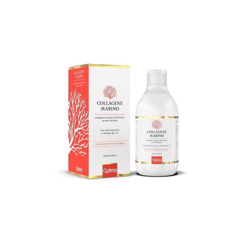 Collagene marino idrolizzato liquido pronto da bere 500 ml