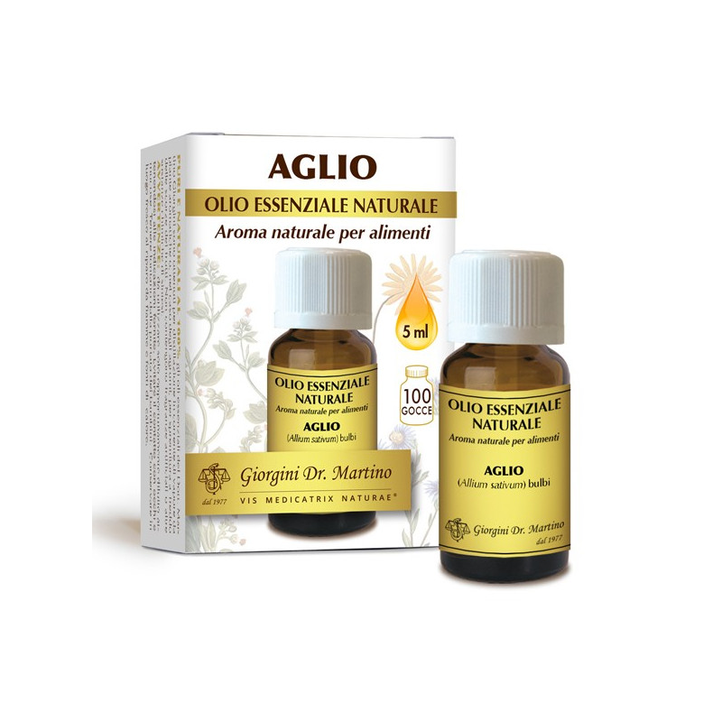 Aglio olio essenziale naturale 5 ml