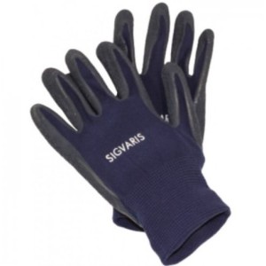 Guanti tessili l bordino grey