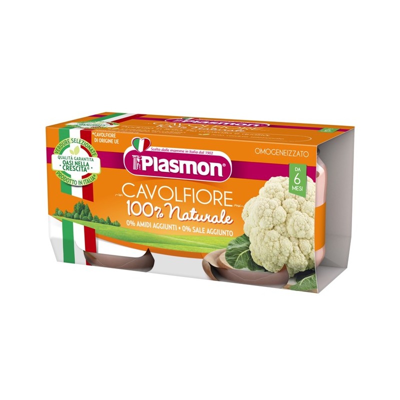 Plasmon omogeneizzato cavolfiore 2 x 80 g