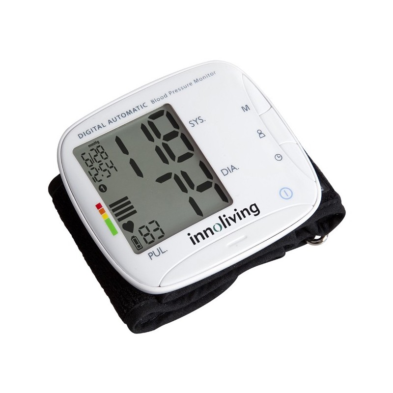 Misuratore di pressione digitale da polso ampio display lcd