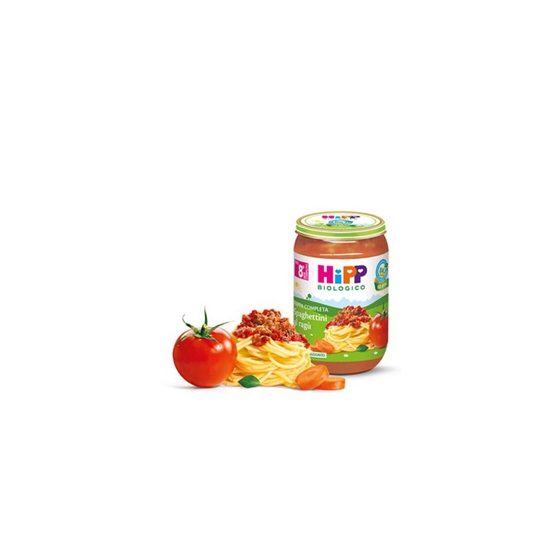 Hipp bio spaghettini al ragu' 220 g
