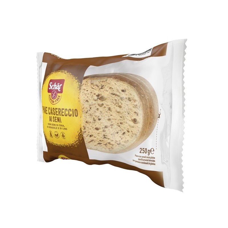 Schar pane casereccio ai semi senza lattosio 250 g Schar pane casereccio ai semi senza lattosio 250 g