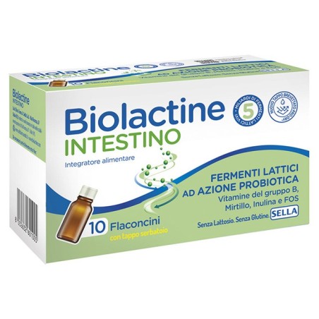 Biolactine intestino 5mld 10 flaconcini 9 ml Biolactine intestino 5mld 10 flaconcini 9 ml