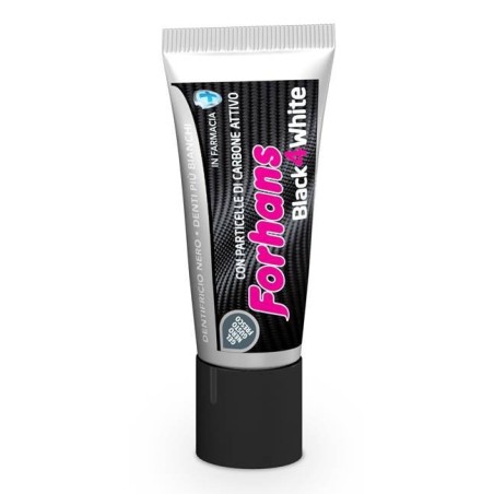 Forhans black4white dentifricio 12 ml