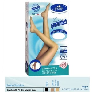 Sauber gambaletto maglia liscia 140 denari beige 3