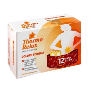 Thermorelax fascia lombare dolore schiena+4 dispositivi autoriscaldanti