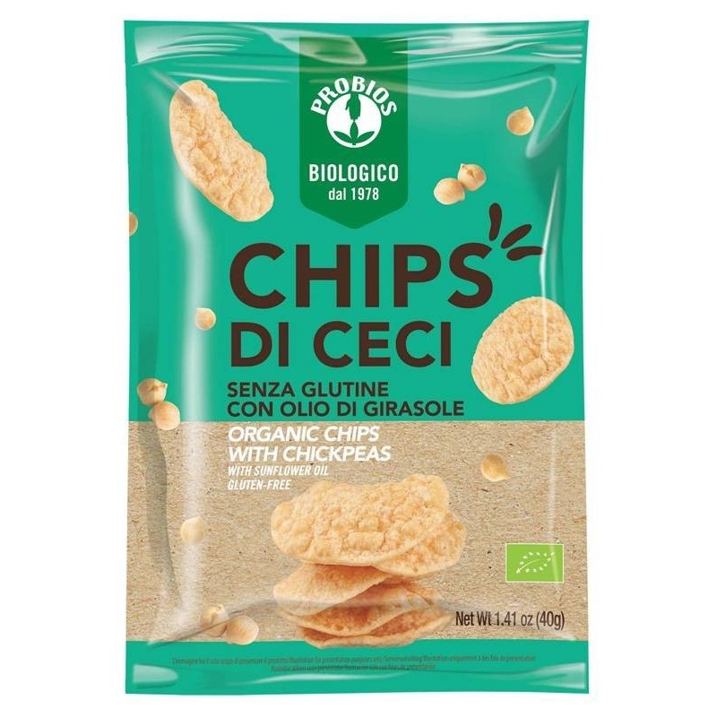 Probios chips di ceci 40 g