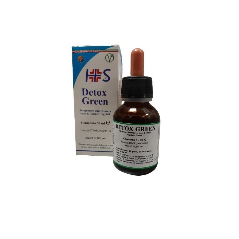 Detox green gocce 50 ml