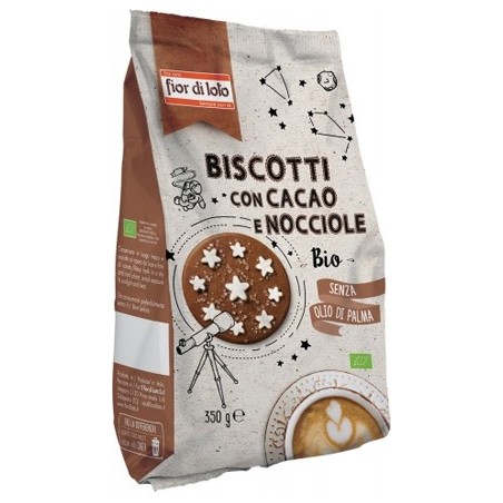 Biscotti con cacao e nocciole 350 g Biscotti con cacao e nocciole 350 g