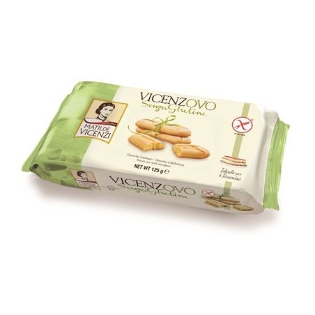 Vicenzovo savoiardi 125 g senza glutine
