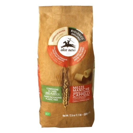 Mezze maniche di semola senatore cappelli parchi toscani bio500 g