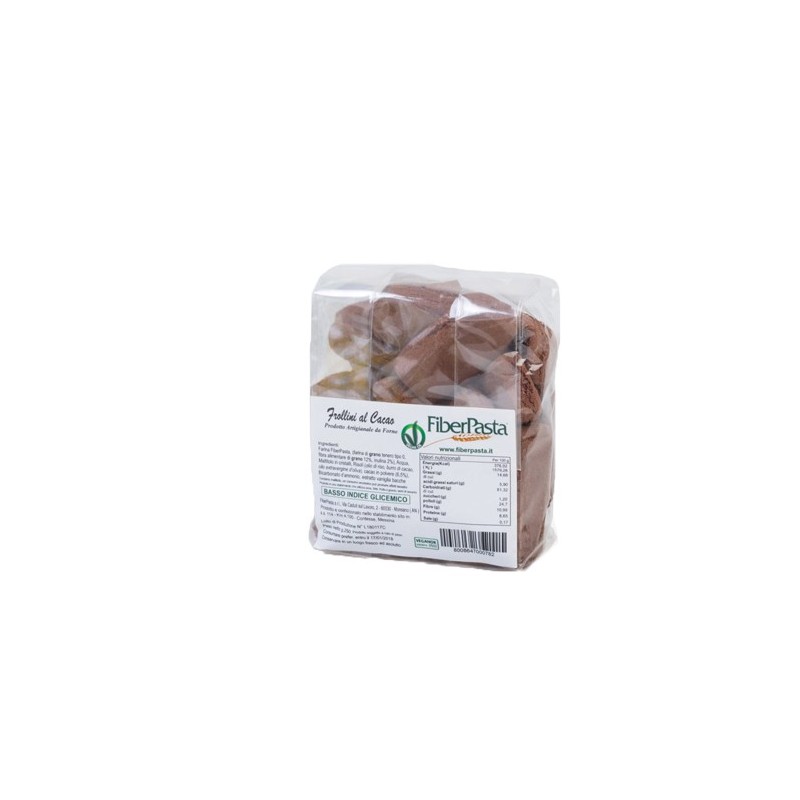 Fiberpasta frollini al cacao 250 g Fiberpasta frollini al cacao 250 g