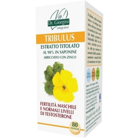 Tribulus estratto titolato 80 pastiglie Tribulus estratto titolato 80 pastiglie