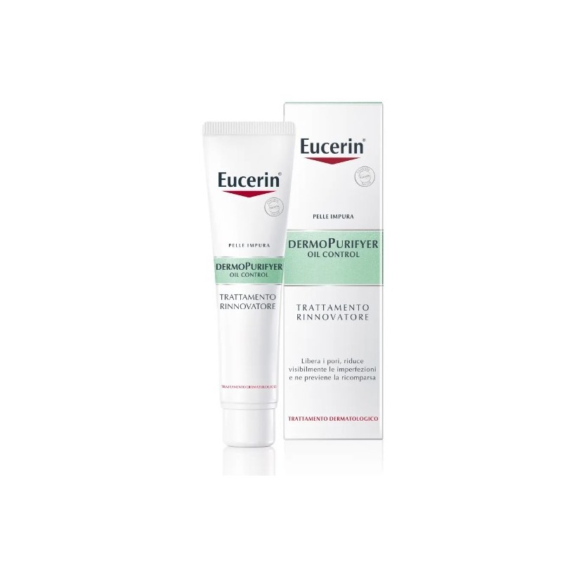 Eucerin dermopurifyer oil control trattamento rinnovatore 40ml