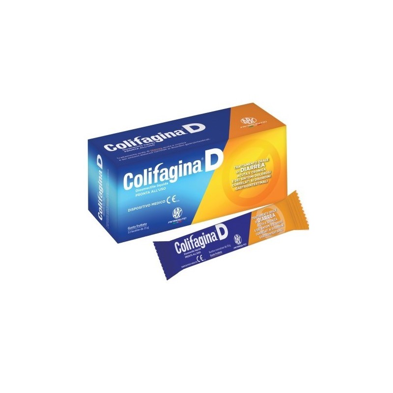 Colifagina d 12 bustine da 15 ml