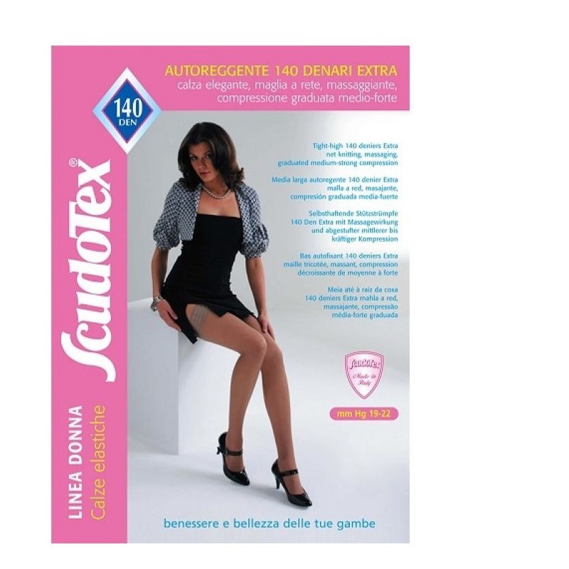 Calza autoreggente scudotex 140 extra skin 2