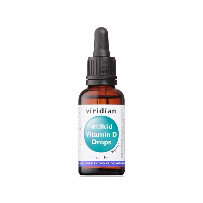 Viridian viridikid vitamin d3 400ui gocce 30ml