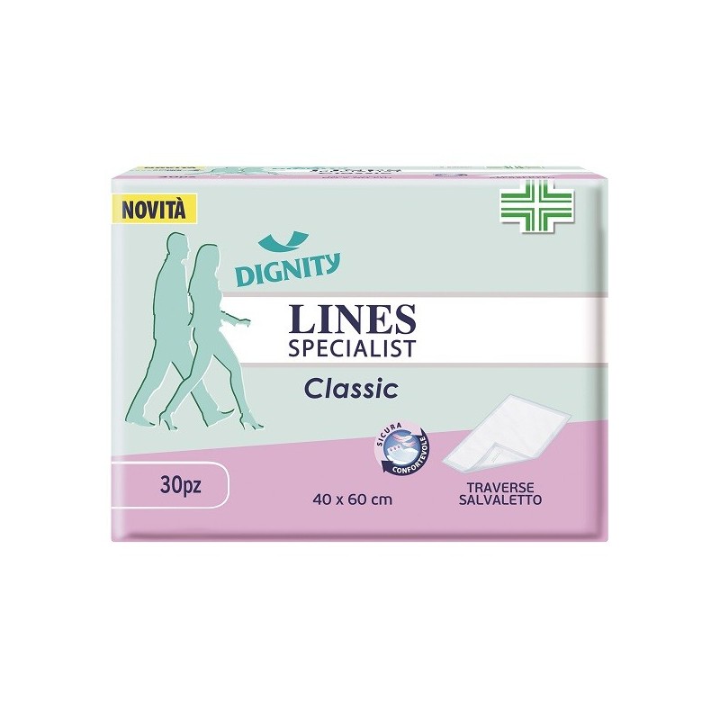 Traversa per incontinenza lines specialist classic 40x60 cm30 pezzi