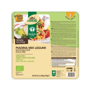 Altricereali piadina mix legumi 3 x 60 g