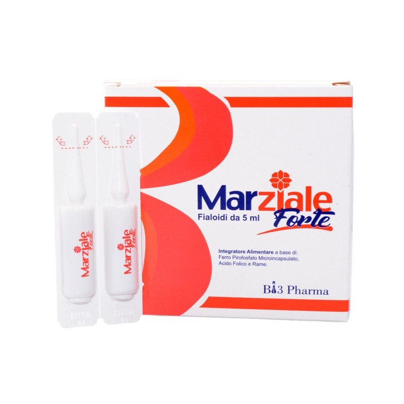 Marziale forte 20 fialoidi 5 ml