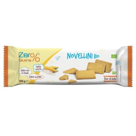 Zero% g novellini bio senza glutine 200 g