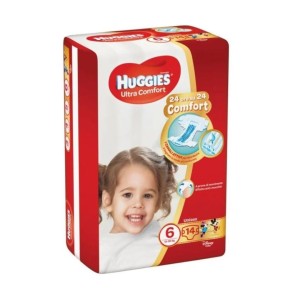 Pannolino huggies ultra comfort base 6 14 pezzi