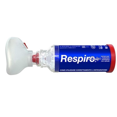 Distanziatore respiro camera per inalazione antistatica convalvola e mascherina 0-2 anni respiro