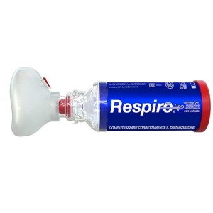 Distanziatore respiro camera per inalazione antistatica convalvola e mascherina 3-4 anni respiro