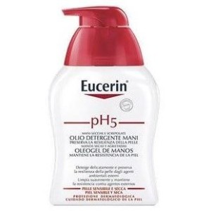 Eucerin ph5 olio detergente mani secche e screpolate 250 ml