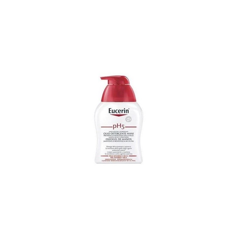 Eucerin ph5 olio detergente mani secche e screpolate 250 ml