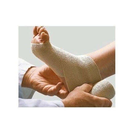 Benda elastica dauerbinde k estensibilita' alta 8x700cm 1 pezzo con graffette