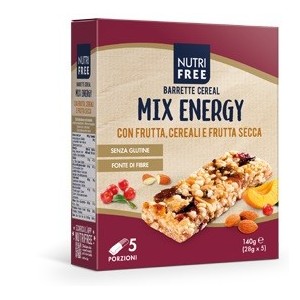 Nutrifree barrette cereal mix energy 28 g x 5