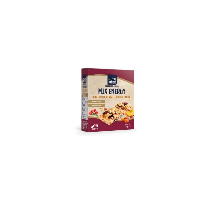 Nutrifree barrette cereal mix energy 28 g x 5