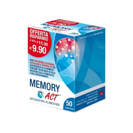 Memory act 50 compresse