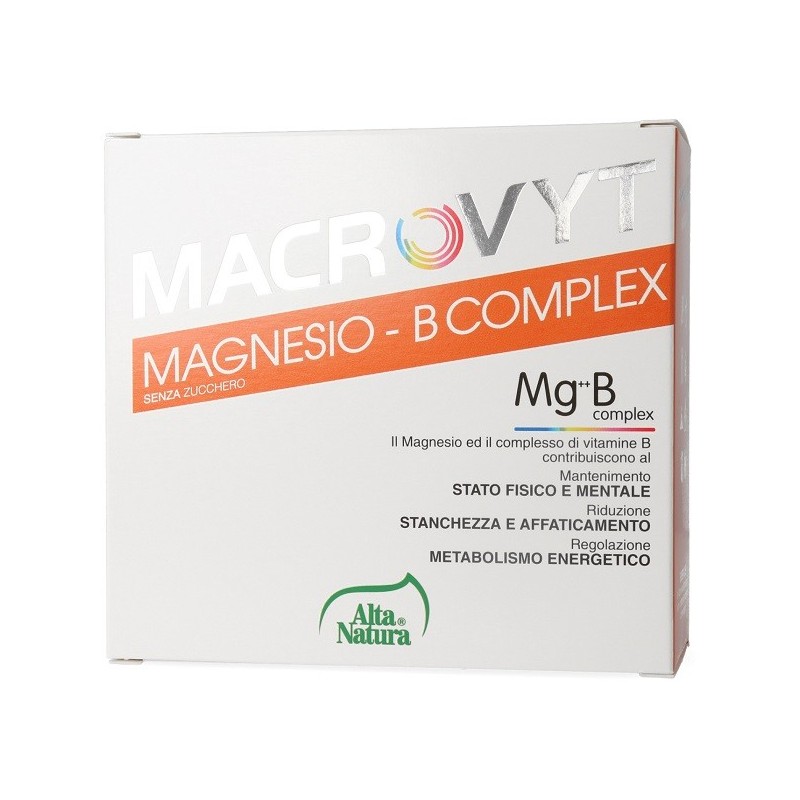 Macrovyt magnesio b complex 18 bustine Macrovyt magnesio b complex 18 bustine