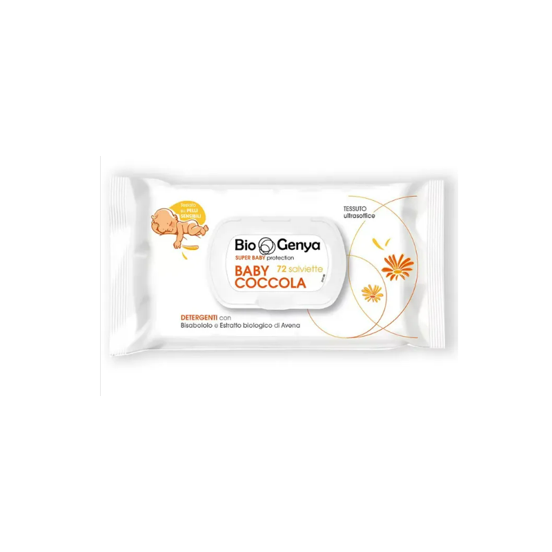Biogenya super baby protection 72 salviette baby coccola detergenti