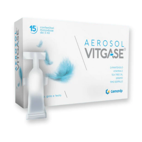 Vitgase aerosol 15 flaconcini 5 ml