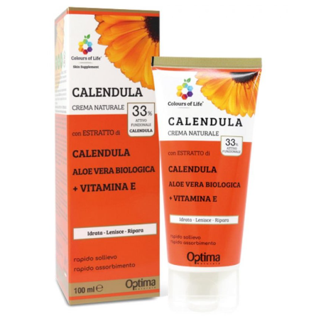 Colours of life skin supplement calendula crema 100 ml Colours of life skin supplement calendula crema 100 ml