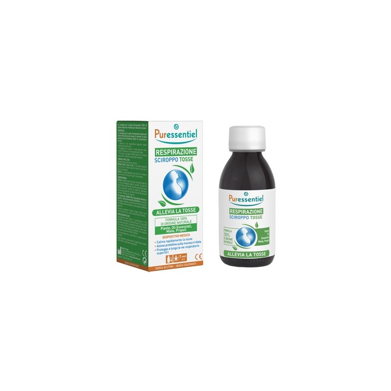 Puressentiel sciroppo tosse respirazione dispositivo medico125 ml