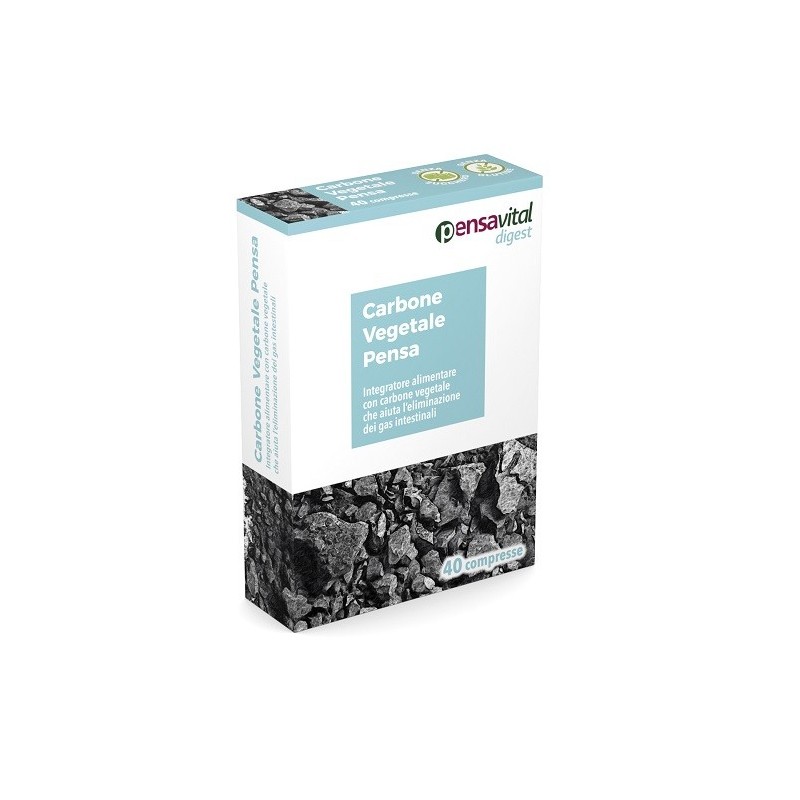 Carbone vegetale pensa 40 compresse