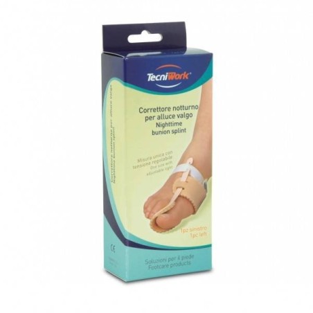 Correttore notturno per alluce valgo misura unica valgosan 1paio