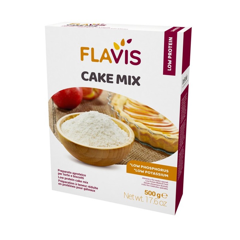 Flavis cake mix preparato per torte e biscotti aproteici 500g