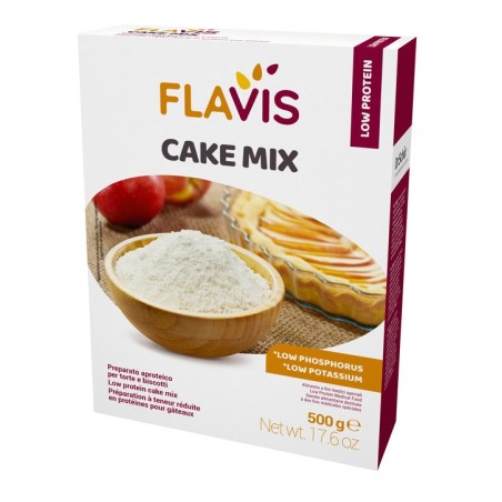 Flavis cake mix preparato per torte e biscotti aproteici 500g