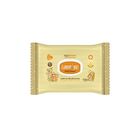 Salviette imbevute baby olio argan 72 pezzi