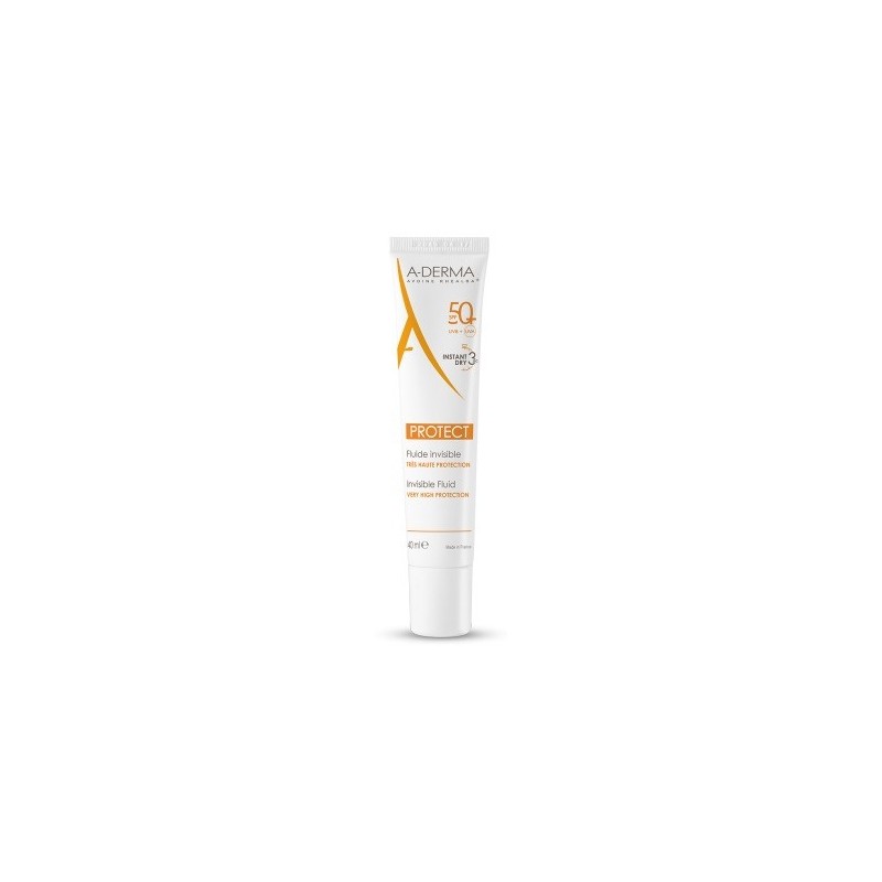 Aderma a-d protect fluido invisibile 50+ 40 ml