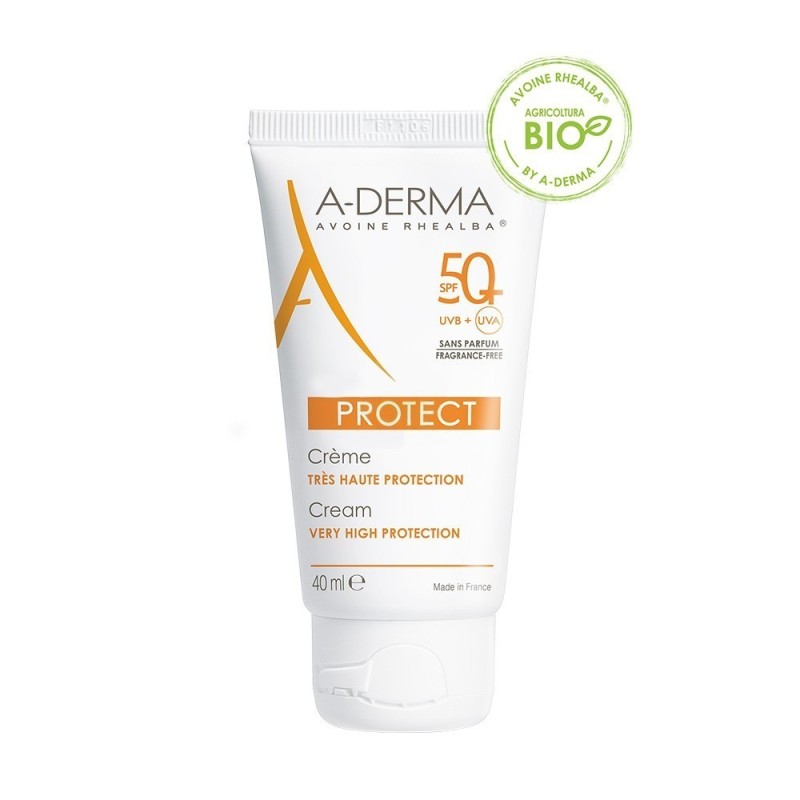 Aderma a-d protect crema senza profumo 50+ 40 ml Aderma a-d protect crema senza profumo 50+ 40 ml