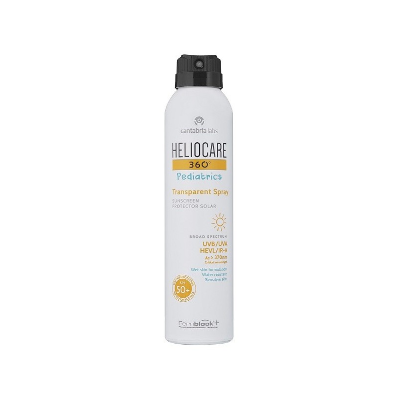 Heliocare 360 pediatric transparent spray 200 ml