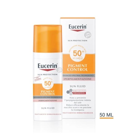 Eucerin sun protection spf 50+ pigment control sun fluid 50ml